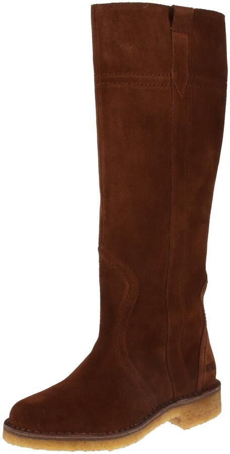 Amust AM1005 Pisa Dameslaarzen 212-Bruin-Suède