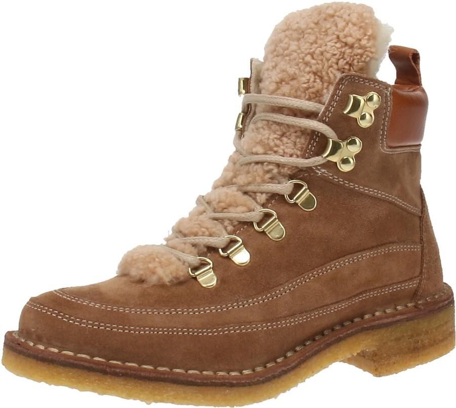 Amust AM1006 Bologna Dames Laarzen 210-Beige-Suede