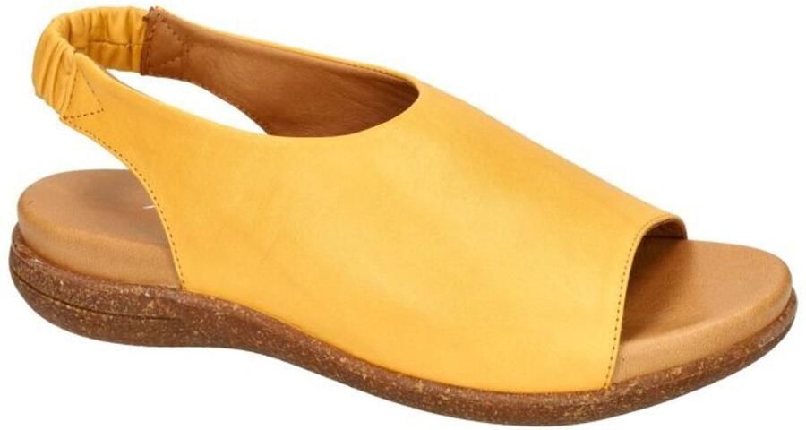 Andrea Conti -Dames geel sandalen