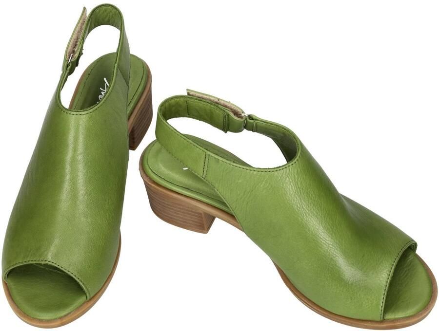 Andrea Conti -Dames groen sandalen - Foto 2