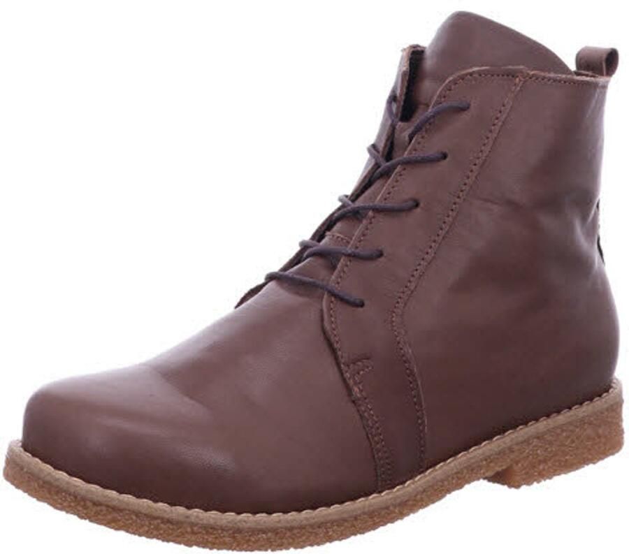 ANDREA CONTI Veterlaarzen 'Stiefeletten Boot Damen 0344523 061 Glattleder in braun' bruin
