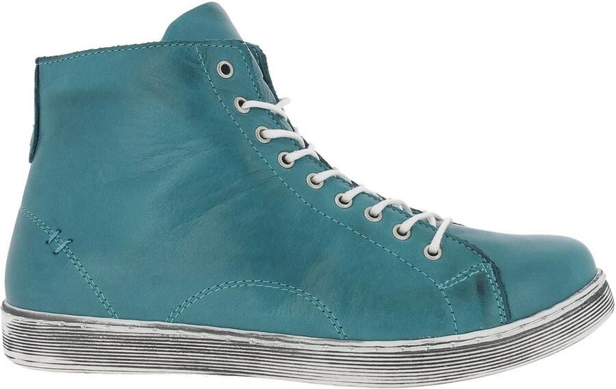 Andrea Conti dames laarzen turquoise