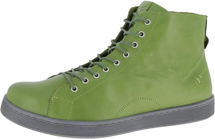 Andrea Conti Dames Leren High -Top Sneaker 0344900