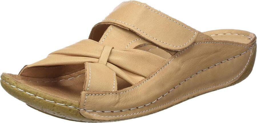 Andrea Conti Dames Sandalen 0025303 Leer Camel