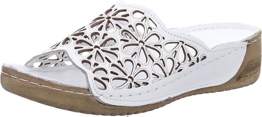 Andrea Conti dames slippers wit