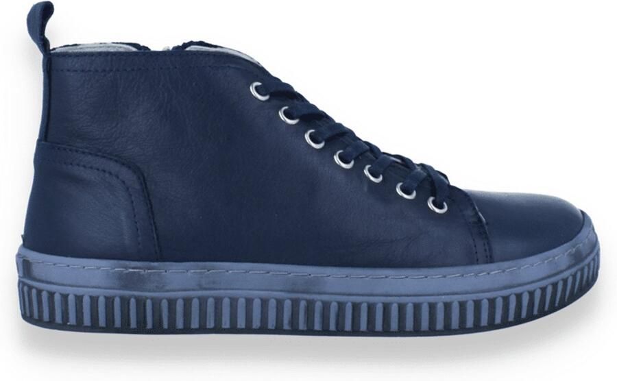 Andrea Conti Dames Sneaker High Blauw