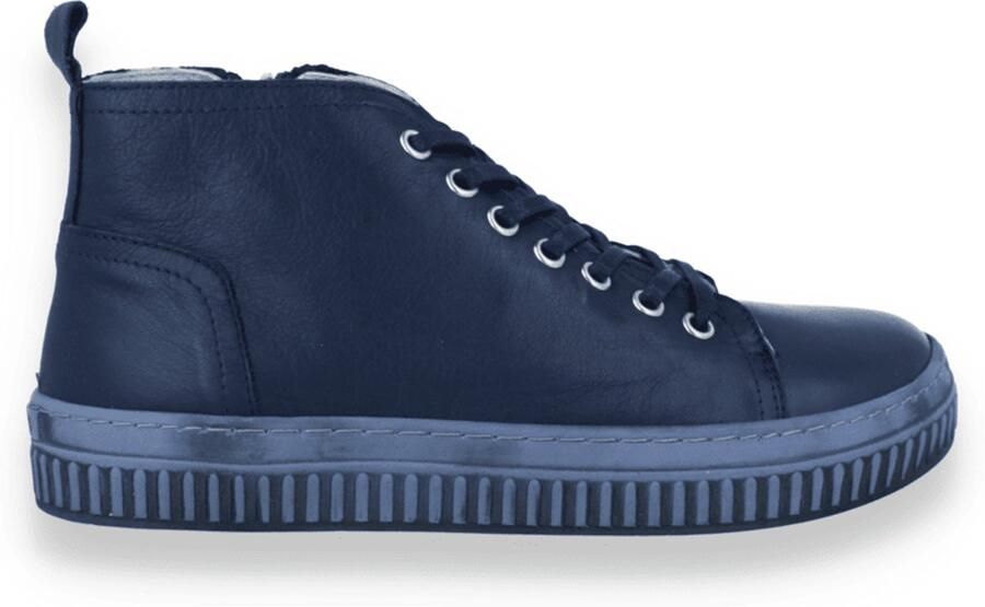 Andrea Conti Dames Sneaker High Blauw