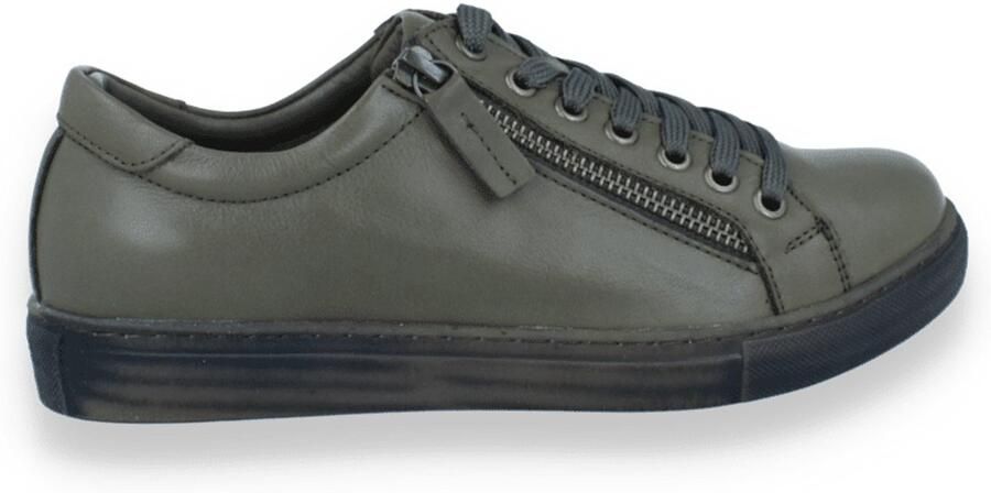 Andrea Conti Dames Sneaker Kaki