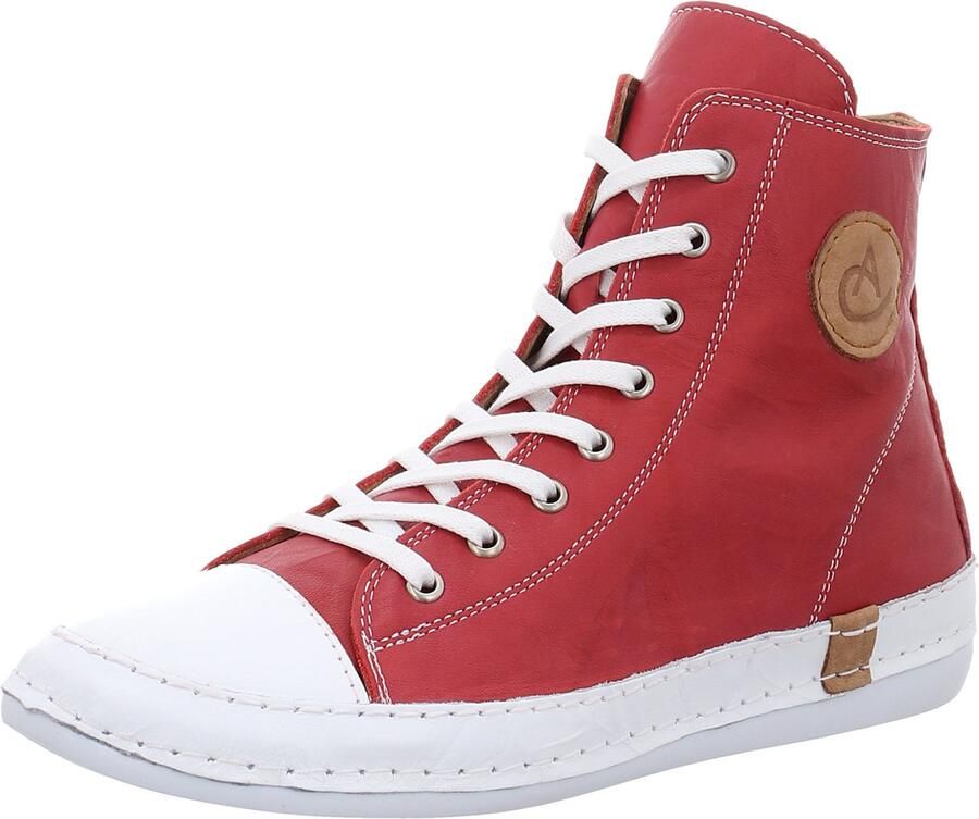 Andrea Conti dames sneakers rood
