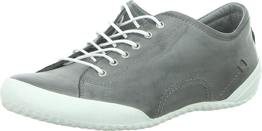 Andrea Conti dames veterschoenen antraciet