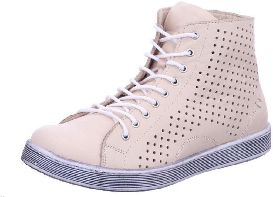 Andrea Conti dames veterschoenen beige