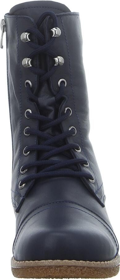 Andrea Conti dames veterschoenen donkerblauw