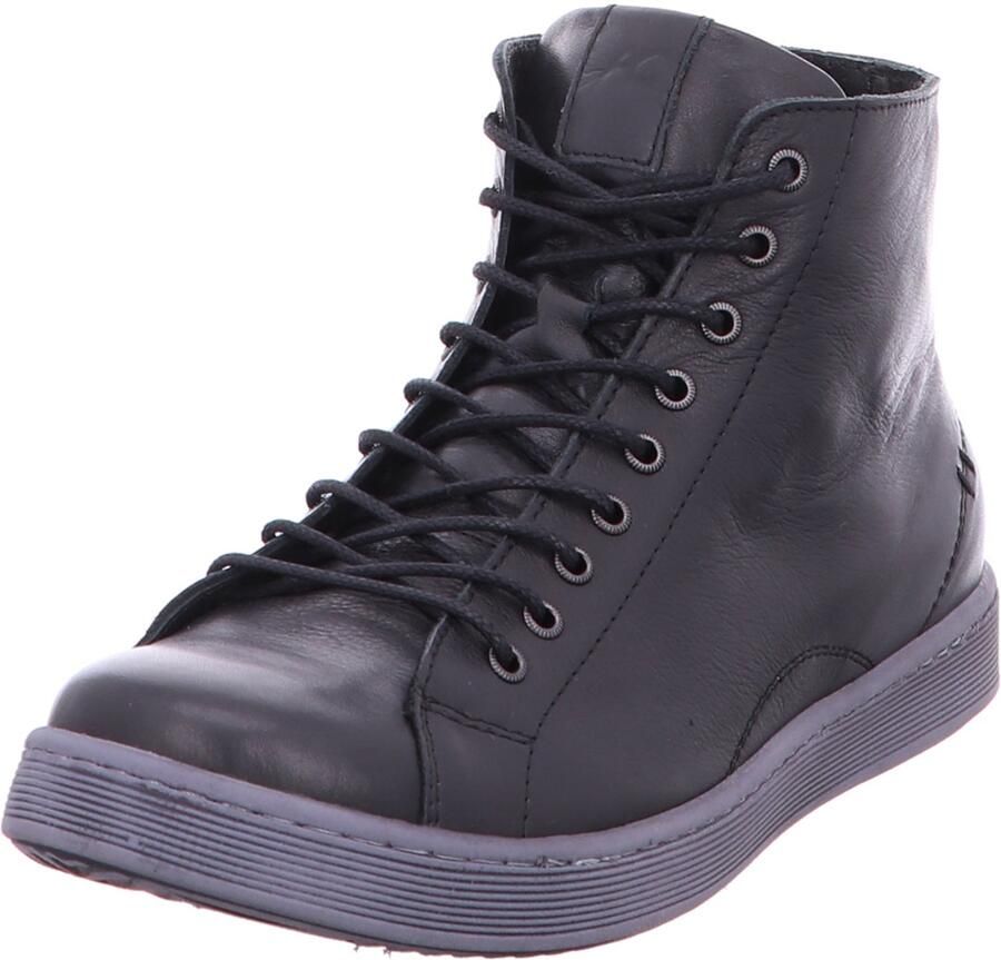 Andrea Conti dames veterschoenen zwart