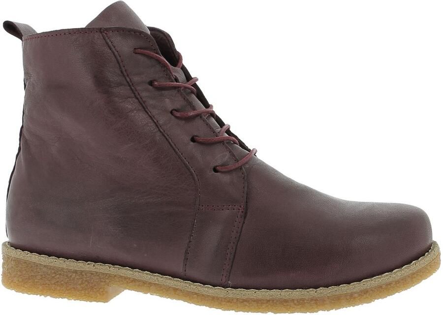Andrea Conti unisex veterschoenen bordeaux