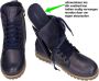 Andrea Conti -Dames blauw donker laarzen - Thumbnail 1
