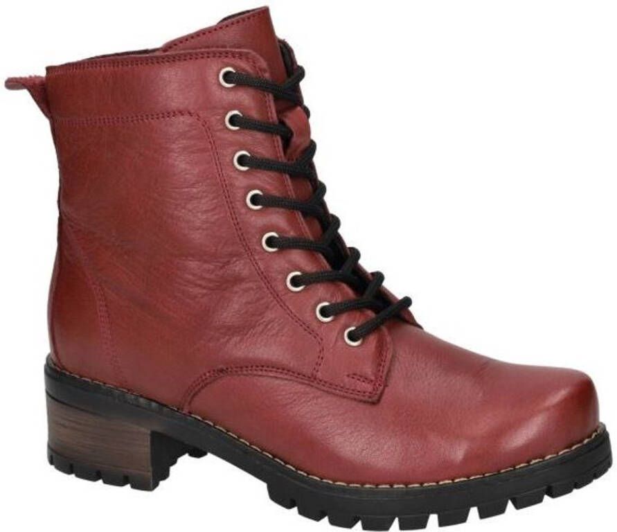 Andrea Conti -Dames bordeaux bottines