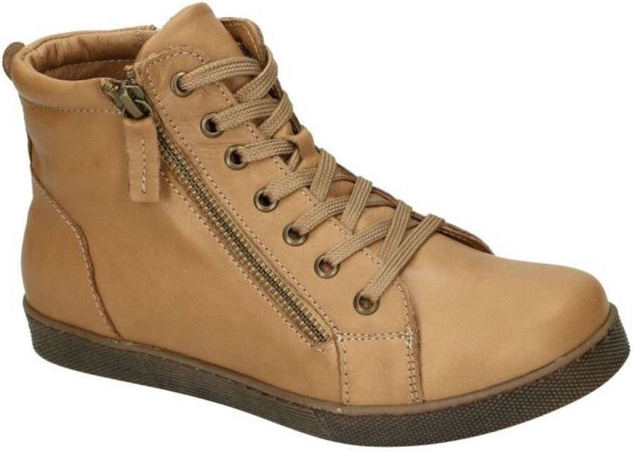 Andrea Conti -Dames camel bottines