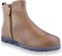 Andrea Conti dames enkellaars TAUPE - Thumbnail 1