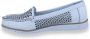Andrea Conti Dames Loafer Wit - Thumbnail 1