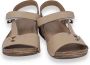 Andrea Conti Dames Sandaal Cognac CAMEL - Thumbnail 1