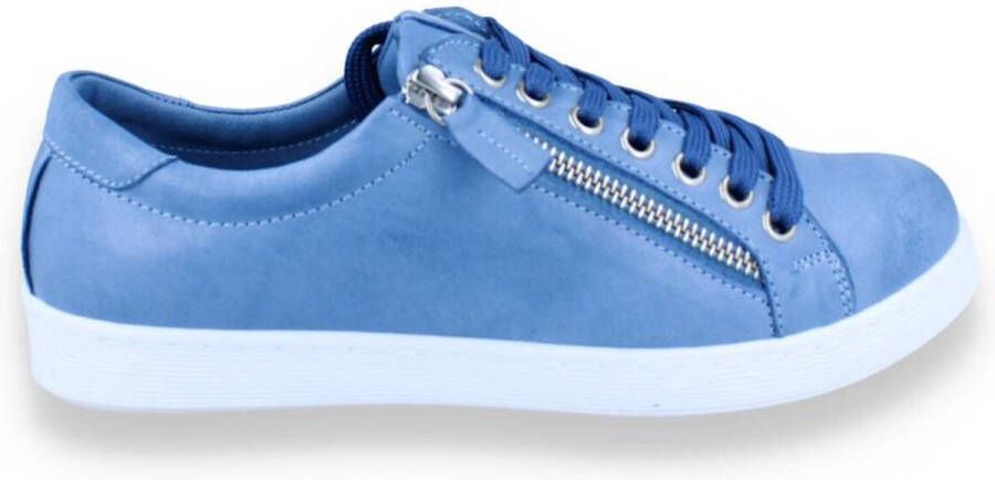 Andrea Conti Dames Sneaker Blauw - Foto 1