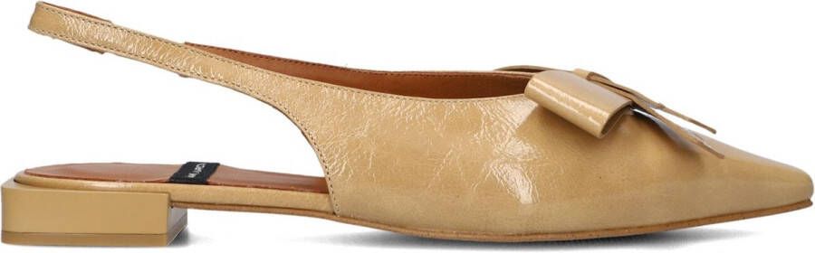 ÁNGEL ALARCÓN Slingbacks Dames 25010 Maat: 40 Materiaal: Lak Kleur: Camel