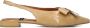 ÁNGEL ALARCÓN Slingbacks Dames 25010 Maat: 36 Materiaal: Lak Kleur: Camel - Thumbnail 2