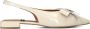 ÁNGEL ALARCÓN Slingbacks Dames 25010 Maat: 40 Materiaal: Leer Kleur: Wit - Thumbnail 2