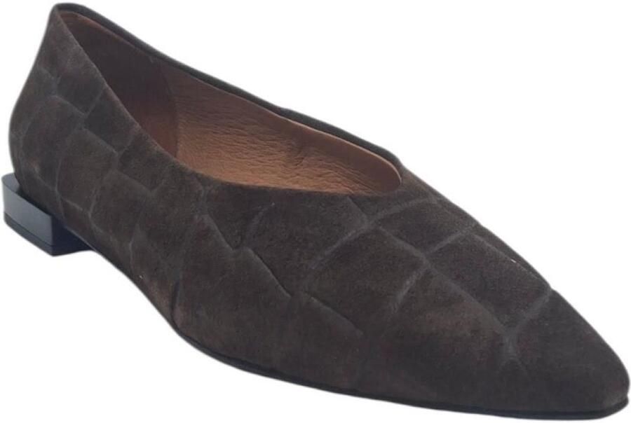 Angel Alarcon Nay 26504-530B Wenge Spitse ballerina kroko - Foto 2