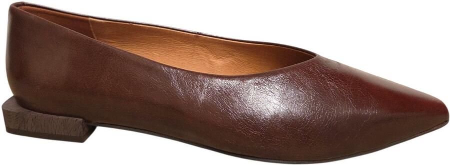 Angel Alarcon Naya 25508 530B Greta Cafe Instappers Bruin Leer Dames Bruin