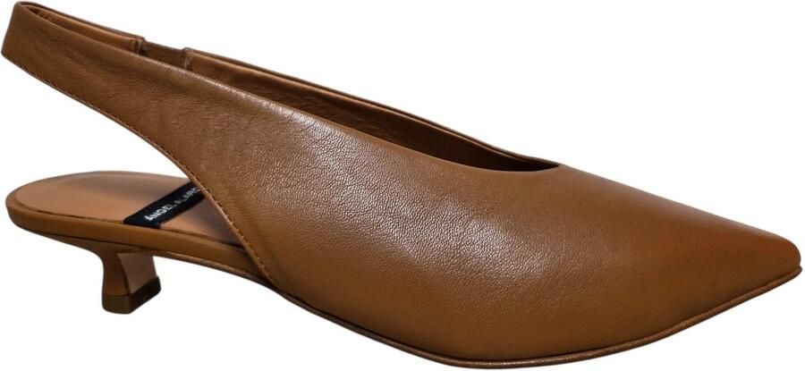 Angel Alarcon Sonia 26016 273B Next Cuoio Slingback Bruin Leer Dames Bruin