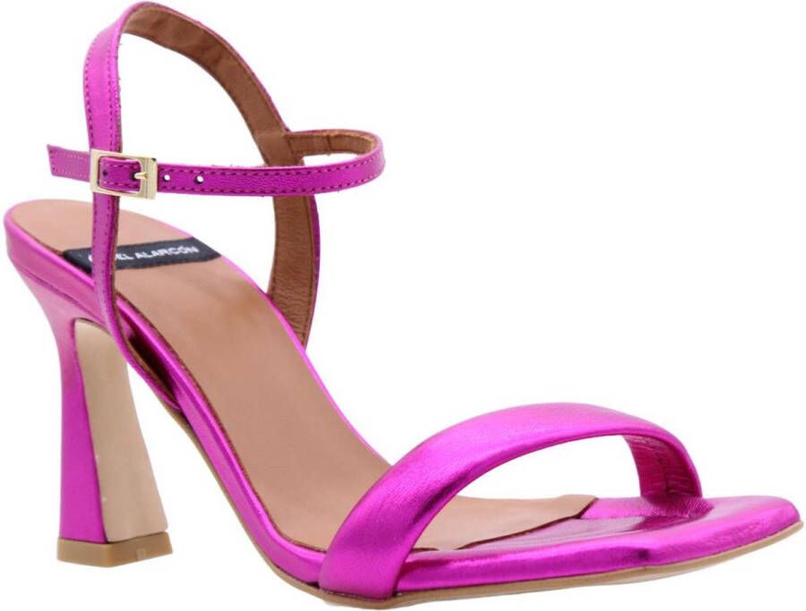 Angel Alarcon Hoge hiel sandalen Purple Dames
