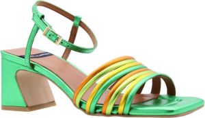 Angel Alarcon Hoge hiel sandalen Groen Dames