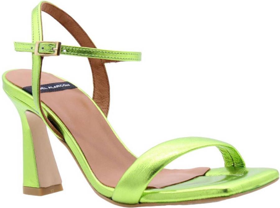 Angel Alarcon Hoge hiel sandalen Green Dames