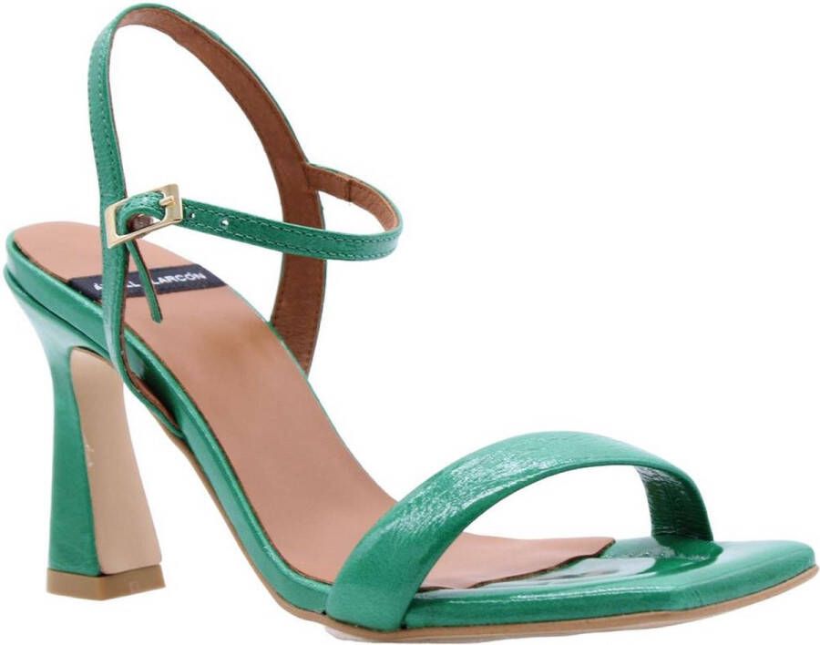 Angel Alarcon Verhoog je stijl met High Heel Sandals Green Dames