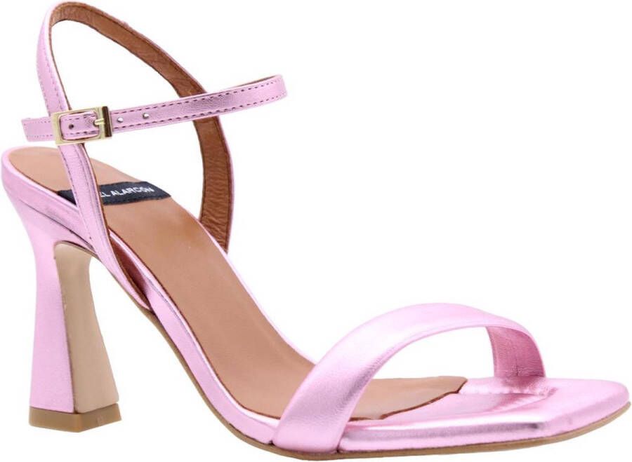 Angel Alarcon Elegant High Heel Sandals Pink Dames