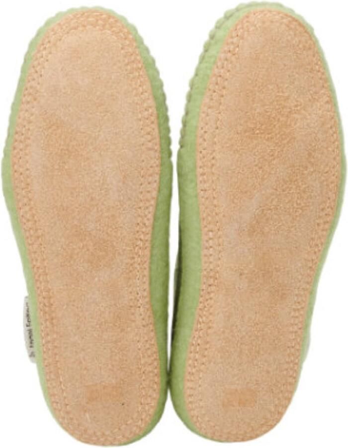 Angel Felting Hoge sloffen Foam Green Colour:Lichtgroen Lichtgrijs - Foto 3