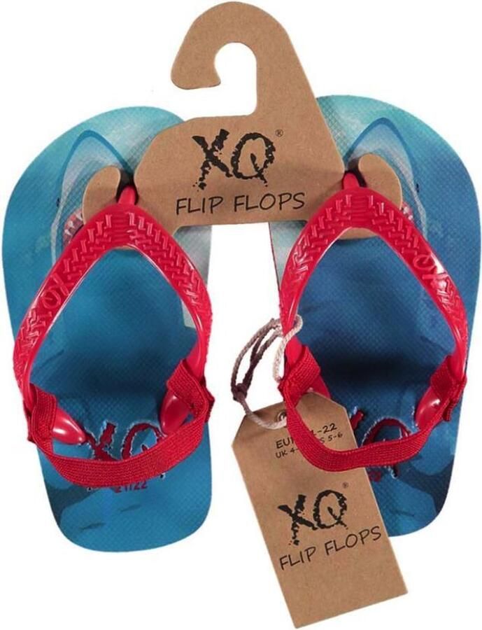 Angro Jongens slippers haai