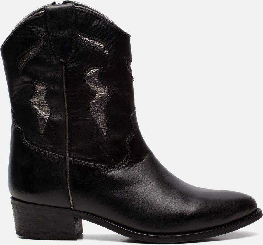 Ann Rocks Cowboylaarzen zwart - Schoenen.nl