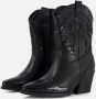 Ann Rocks Cowboylaarzen zwart Pu - Thumbnail 1