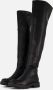 Ann Rocks Overknee hoge laarzen zwart Pu - Thumbnail 4