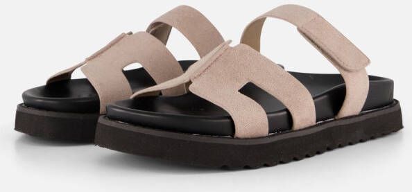 Ann Rocks Sandalen taupe Pu