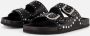 Ann Rocks Sandalen zwart Pu - Thumbnail 1