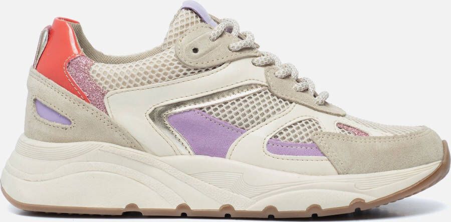 Ann Rocks Sneakers Beige Suede 101520 Dames Suède