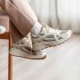 Ann Rocks Sneakers beige Textiel - Thumbnail 2
