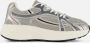 Ann Rocks Sneakers zilver Textiel - Thumbnail 1
