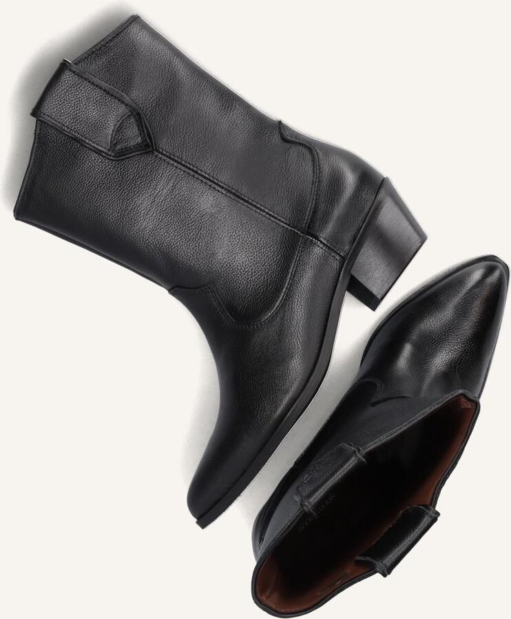 ANONYMOUS COPENHAGEN Cowboylaarzen Dames Saseline 35 Maat: 37 Materiaal: Leer Kleur: Zwart - Foto 4
