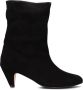 ANONYMOUS COPENHAGEN Enkellaarsjes Dames Vully 50 Stiletto Maat: 43 Materiaal: Suède Kleur: Zwart - Thumbnail 2