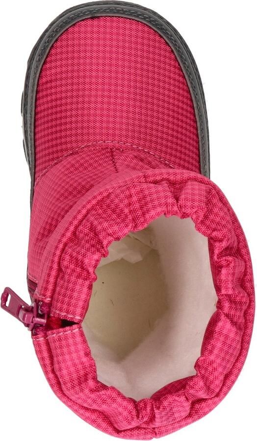 Antarctica Snowboots met ritssluiting voor kinderen AN 123 Fuxia Zwart -24EU