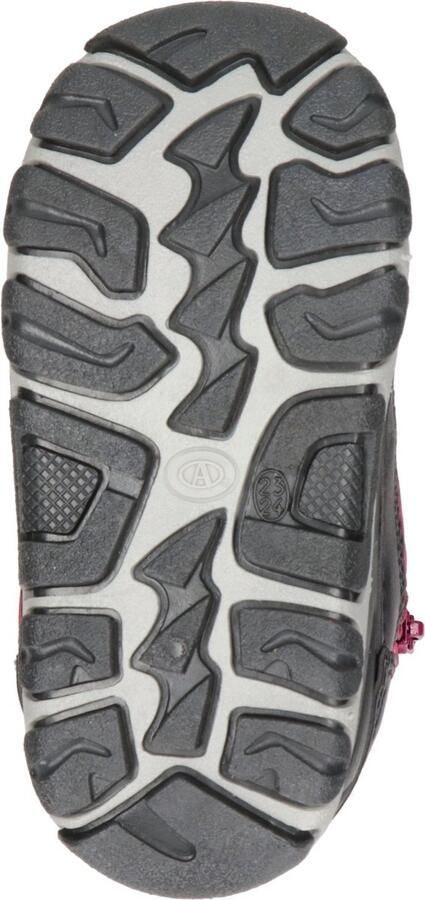 Antarctica Snowboots met ritssluiting voor kinderen AN 123 Fuxia Zwart -24EU - Foto 4